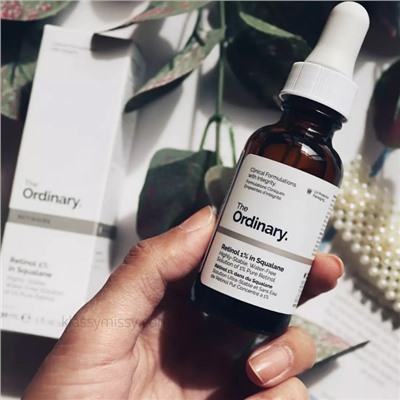 Retinol 1% in Squalane Интенсивная сыворотка против морщин с ретинолом