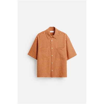 CAMISA SEERSUCKER CUADROS