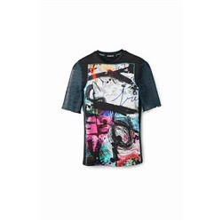 Camiseta arty patch