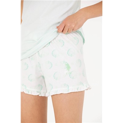 Kadın Yeşil Pijama Takımı