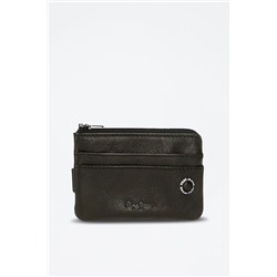 Monedero Badge Negro