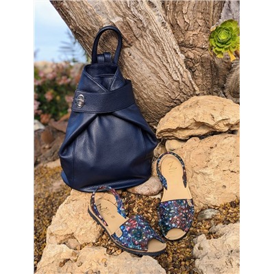 AB.Zapatos · 320-95 · azul+PELLE 3720 marino