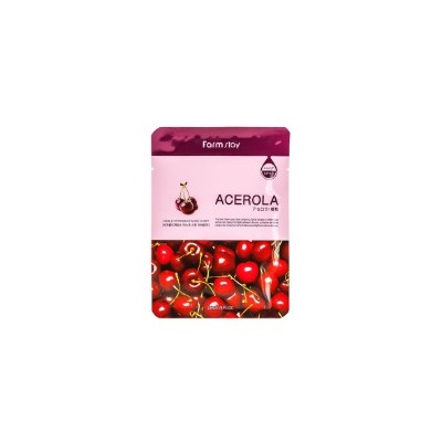 Visible Difference Mask Sheet-Acerola (10ea), Тканевая маска для лица - ацерола (10шт)