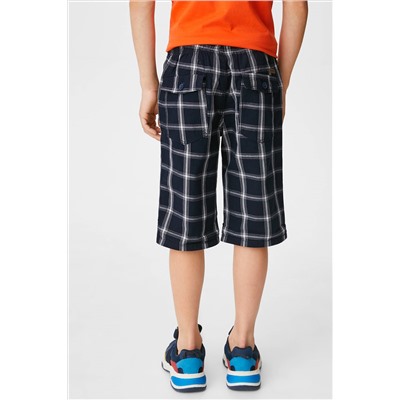 Shorts - kariert
