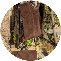 Сумка - трансформер PELLE- SHOPPER ASA (440) marron АКЦИЯ