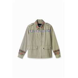 Parka con cenefas Amore