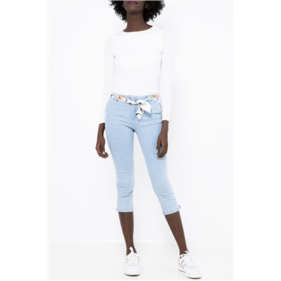 Pantalón pirata Azul