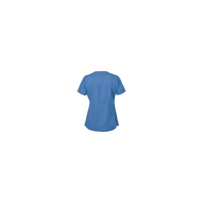 Butter-Soft Scrubs by UA™ Scallop Neck Top w/ Rhinestone Detail
