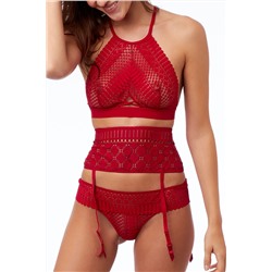 Corsé de cintura 102 ans Rojo