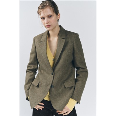CHECK BLAZER ZW COLLECTION
