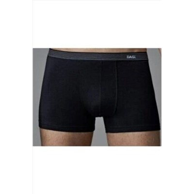 Dagi, Erkek 2 Adet Siyah Compact Düz Boxer 5210