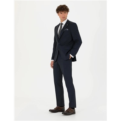 Lacivert Slim Fit Takım Elbise