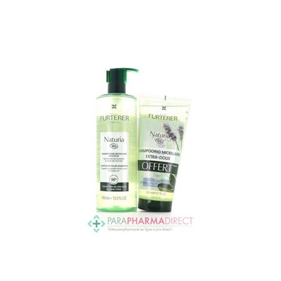 René Furterer Naturia Shampooing Micellaire Douceur 400ml + 200ml Offert