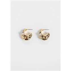 Pendientes cristal perlas