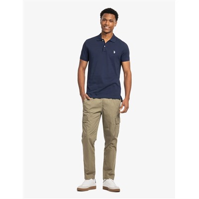 SLIM FIT SOLID PIQUE POLO SHIRT