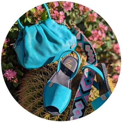 Ab.Zapatos • 3106-8 • acuario+PELLE LUX (690) acuario - (150)-6 (15)