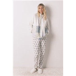 Bata corta borreguito patchwork