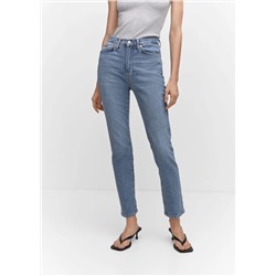 Jeans slim crop -  Mujer | MANGO OUTLET España