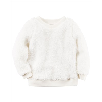 Sherpa Crew-Neck Pullover