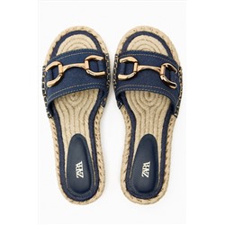 SANDALIA PLANA DENIM YUTE