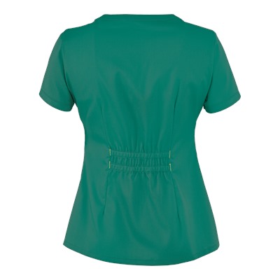 Vivi by Peaches Joy Henley Neck Scrub Top