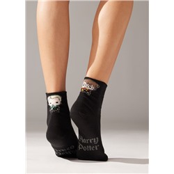 Kurze Socken Harry Potter mit Glitzer