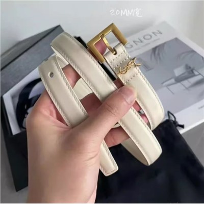 Самый любимый женский ремень из натуральной кожи SAINT LAUREN*T Копия 1:1
