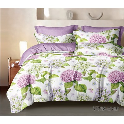 Постельное белье Зима-Лето из поплина с окантовкой ЗЛПО28-1449