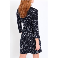 Vestido recto Azul marino