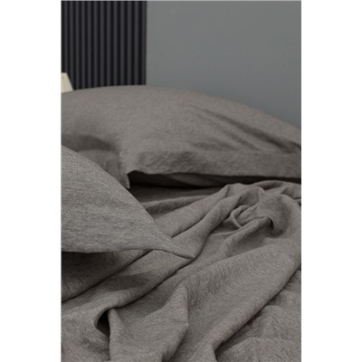 Meleni Tek Kişilik Comforter Set - Kahverengi