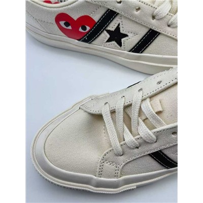 Кроссовки CDG x Convers*e One Star Academy Pro с низким берцем