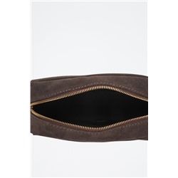 Bandolera de piel Gaby Gris
