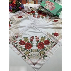 Платок женский с цветочным рисунком (100*100 см.) арт. 251753