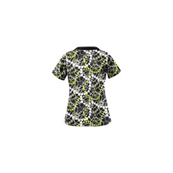 UA Mardi Gras Granite Print Scrub Top