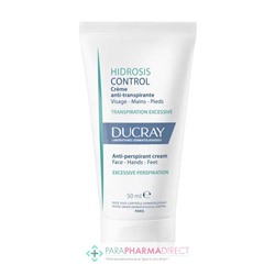 Ducray Hidrosis Control Crème Anti-Transpirante 50ml