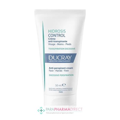 Ducray Hidrosis Control Crème Anti-Transpirante 50ml
