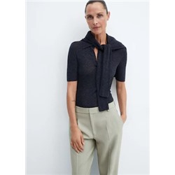Pantalón recto pinzas