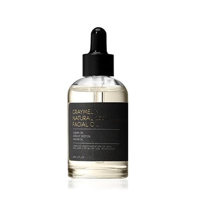 Natural 100% Facial Oil, 100% натуральное масло для лица (масло жожоба, абрикосовое масло и аргановое)