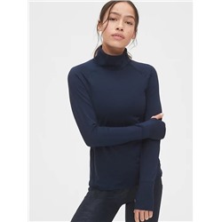 GapFit Winterbrush Asymmetrical Half-Zip Pullover