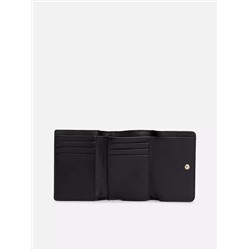 Monogram Embossed Tri-Fold Wallet