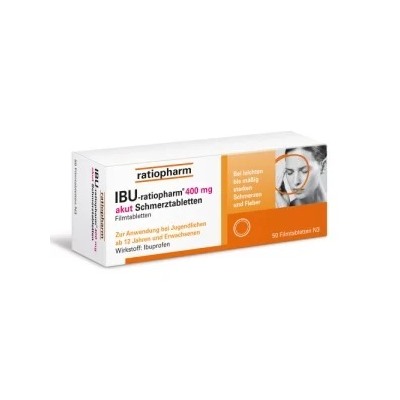 IBU ratiopharm 400 mg akut Schmerztabletten