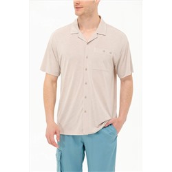 Erkek Taş Comfort Polo Yaka Tişört