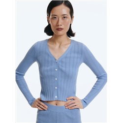 Strickjacke aus Viskosemischung
