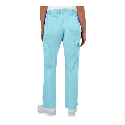 UA Butter-Soft STRETCH Scrubs Petite Zipper Fly Cargo Pant