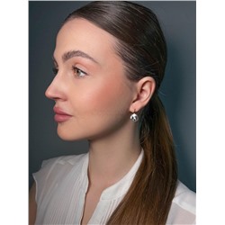 Серьги из золочёного серебра с кристаллами Swarovski 925 пробы 0042с-001з
