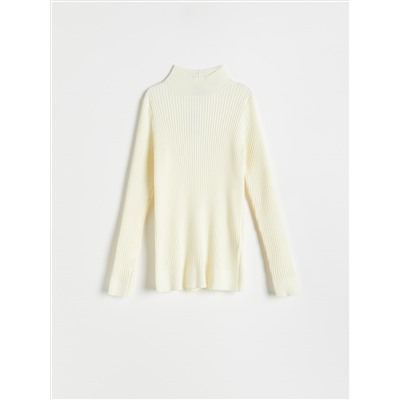 Unisex-Rollkragenpullover mit hohem Anteil an EcoVero™