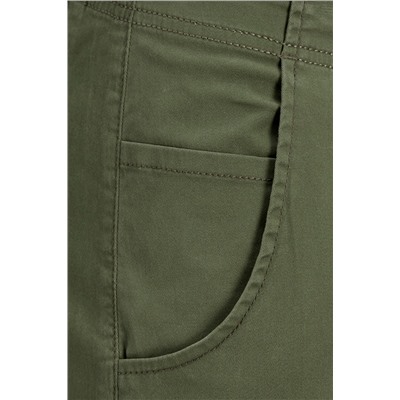 Pantalón recto Caqui