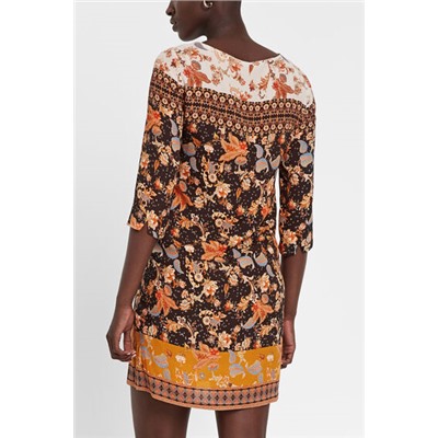 Vestido corto boho
