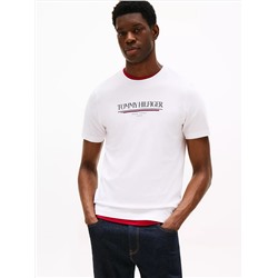 Tommy 1985 Stripe Logo T-Shirt