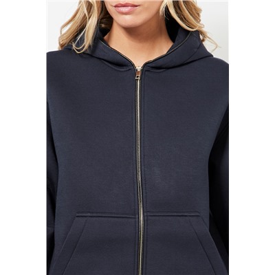 Sudadera con capucha - Azul marino